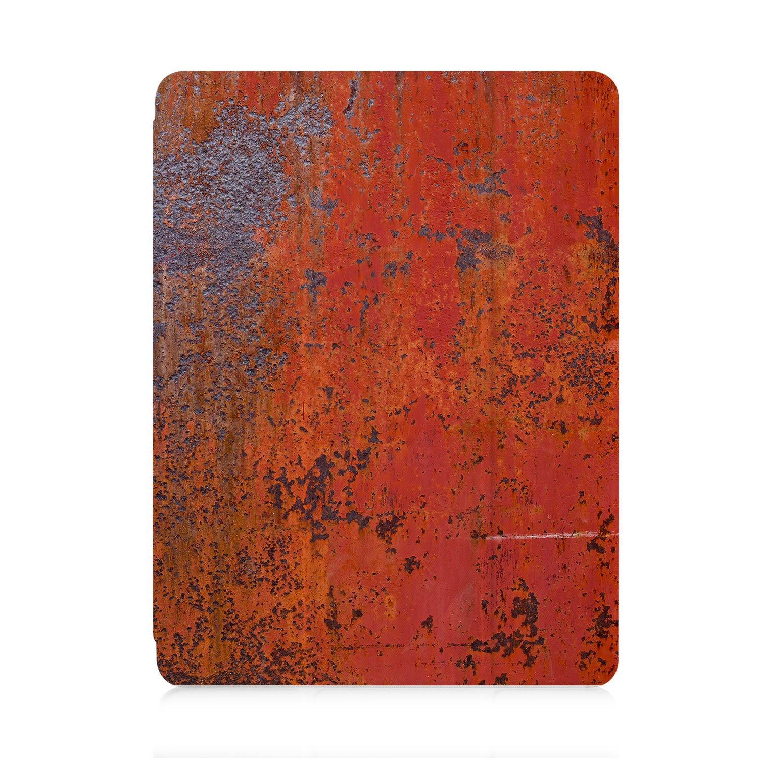Premium iPad Trifold Case with Rusted Metal Finish - Slim Protective Cover for iPad Air/Pro (6th/5th/4th Gen) - Perfect for Work, Travel & Daily Use