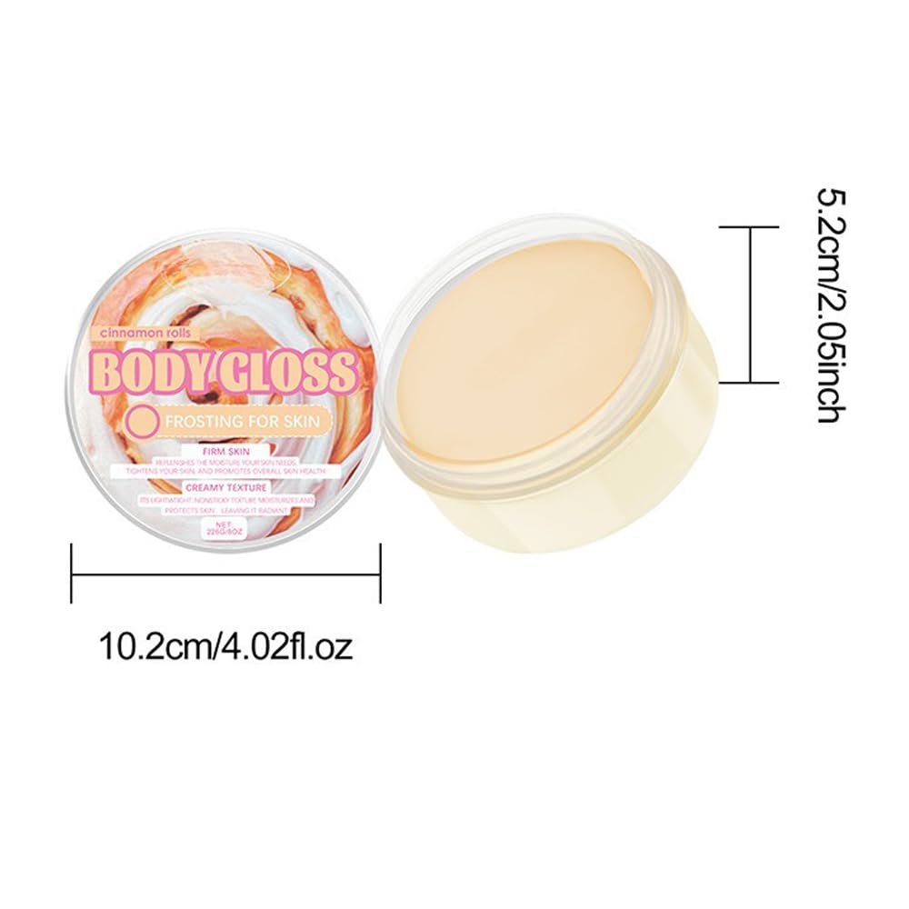 Body Glaze Donut Body Butter - Ultra Moisturizing Cream for Women & All Skin Types | Hydrating Skincare for Dry Skin, Daily Use & Gift Sets (E Set)