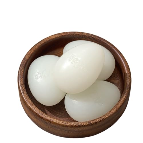 Natural Coconut Oil Soap Bar - Lye-Free, 100% Pure Coconut & Olive Oil Blend, 3.5oz/100g (4-Pack) - Gentle Cleansing for Face, Body & Sensitive Skin, Vegan & Eco-Friendly