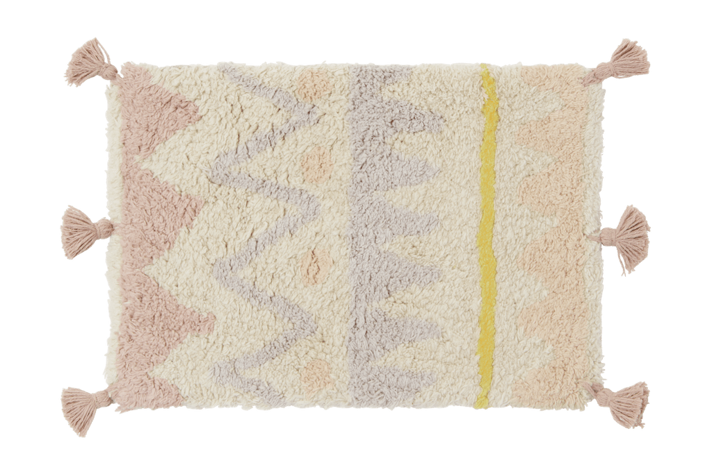 Lorena Canals Mini Lorena Ammi Set - Organic Cotton Kids Play Rug for Nursery, Bedroom & Playroom | Soft & Washable Playmat for Toddlers & Infants