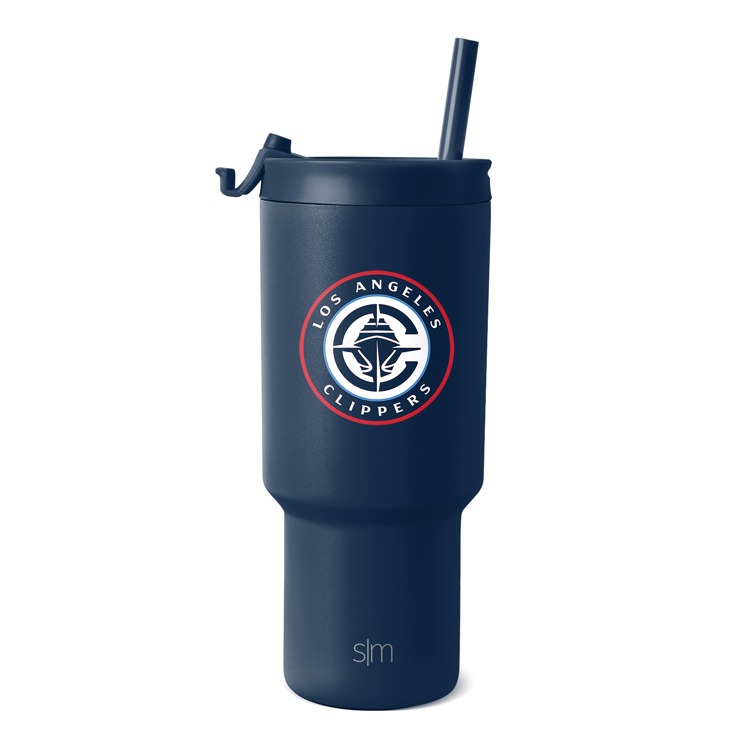 NBA Trek Tumbler with Flip Lid - Insulated Stainless Steel Water Bottle for Basketball Fans - Perfect for Gym, Work & Outdoor Adventures