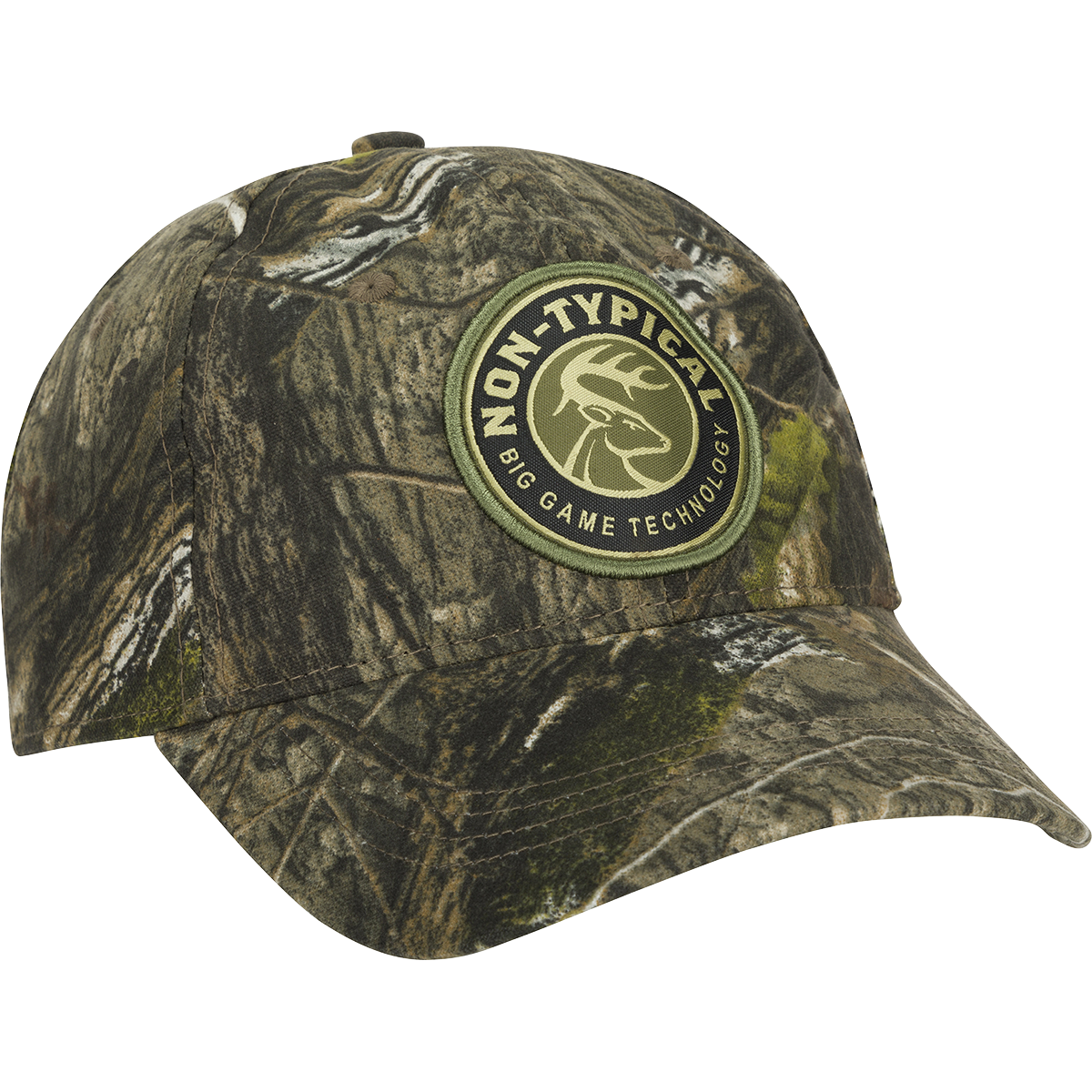 Big Game Technology Patch Camo Twill Baseball Cap - Hunting, Outdoor & Casual Wear for Men & Women