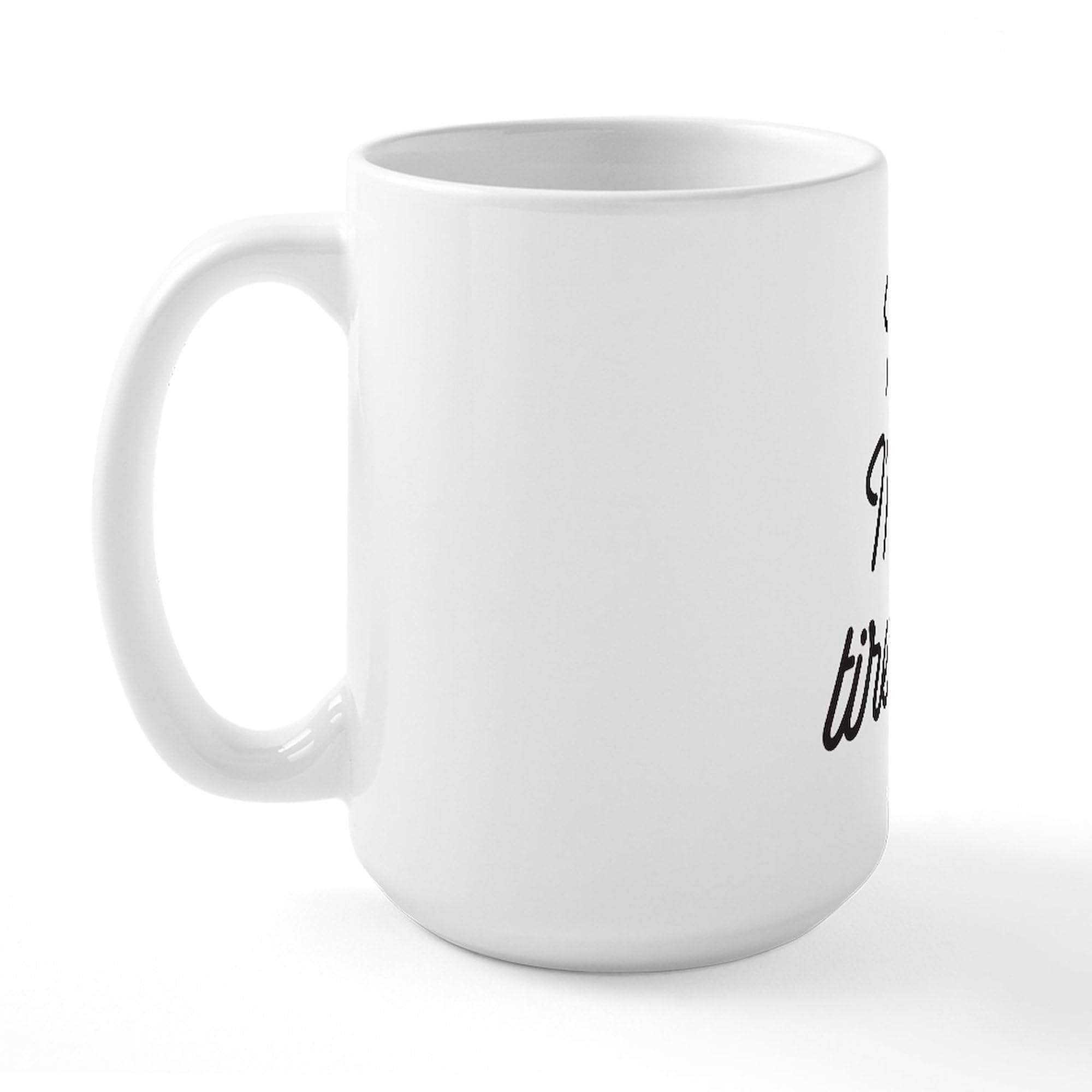 Already Tired Tomorrow 15 oz Ceramic Coffee Mug - Funny Sarcastic Gift for Office Workers & College Students - Perfect for Morning Coffee, Tea, or Hot Chocolate at Home or Workplace