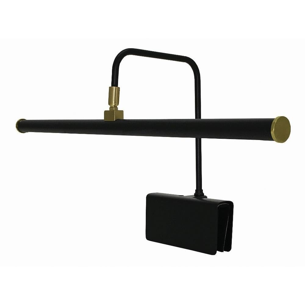 House Of Troy GPLED19-7 19-Inch Grand Piano Portable LED Lamp - Black | Elegant Lighting for Piano Keys, Home Decor & Music Room Ambiance