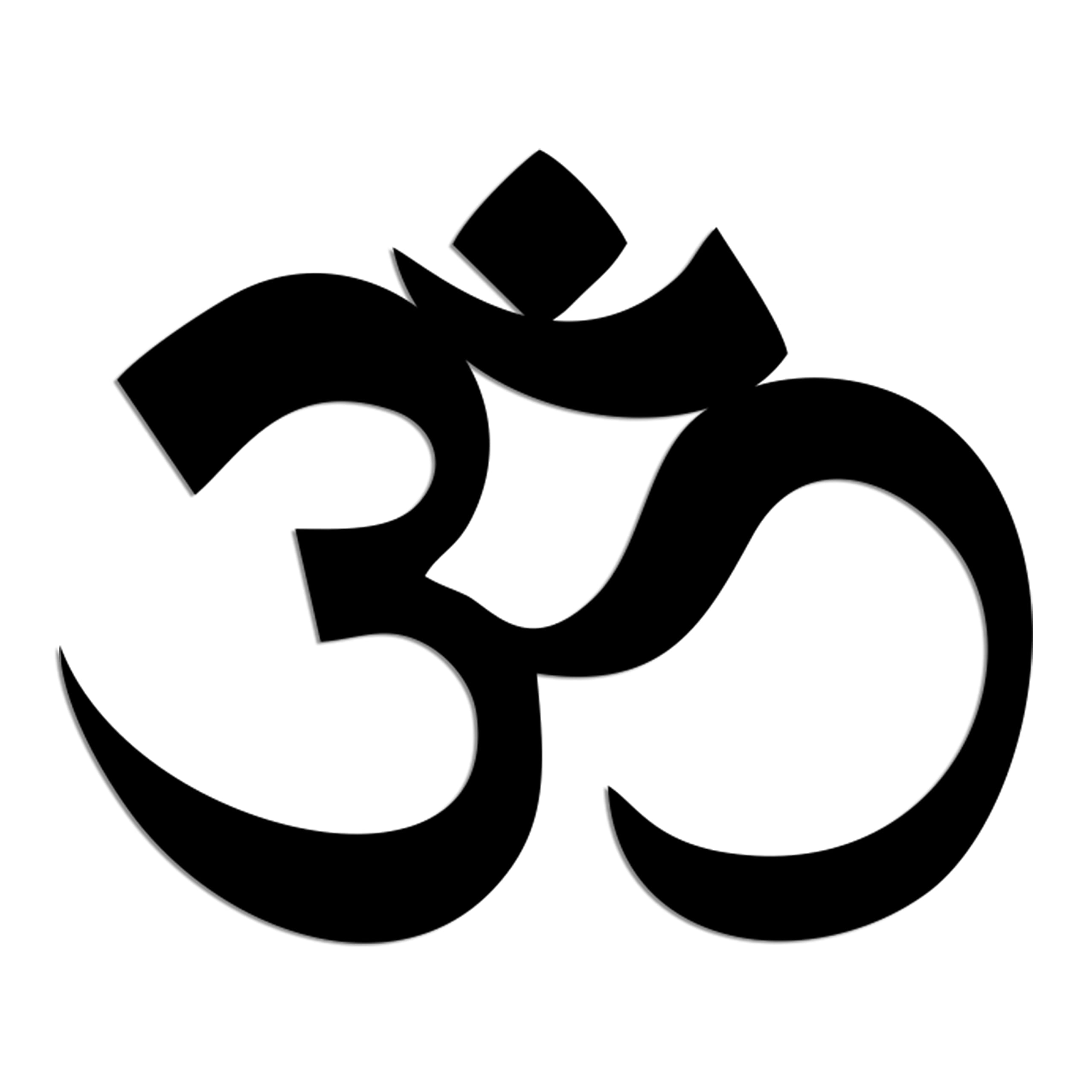 DEKADRON Metal Wall Art - Handcrafted Om Symbol Decor for Yoga Studios, Meditation Spaces & Home Décor - Aum Wall Hanging for Spiritual Gifts (35