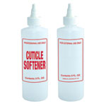 8OZ Imprinted Nail Solution Bottle Cuticle Softener - Professional Nail Care for Salon & Home Use - Perfect for Manicures, Pedicures & DIY Nail Treatments