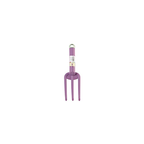Epoca Set of 6 Plastic Trident Forks - Fuchsia Color Garden Tools for Weeding, Aerating Soil, and Planting | Perfect for Home Gardening, Landscaping, and Outdoor Use