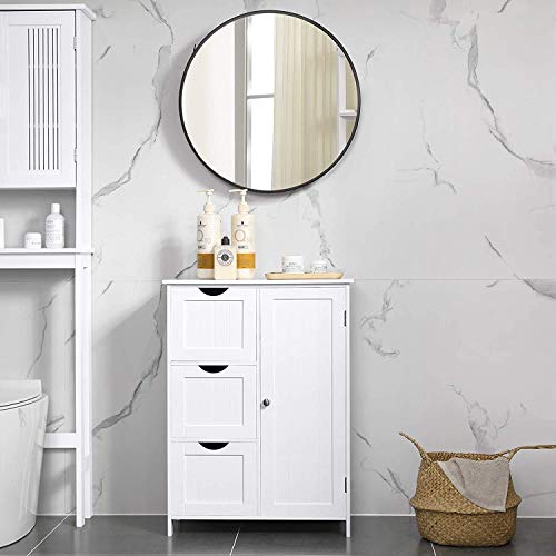 White Whit 3 Drawers