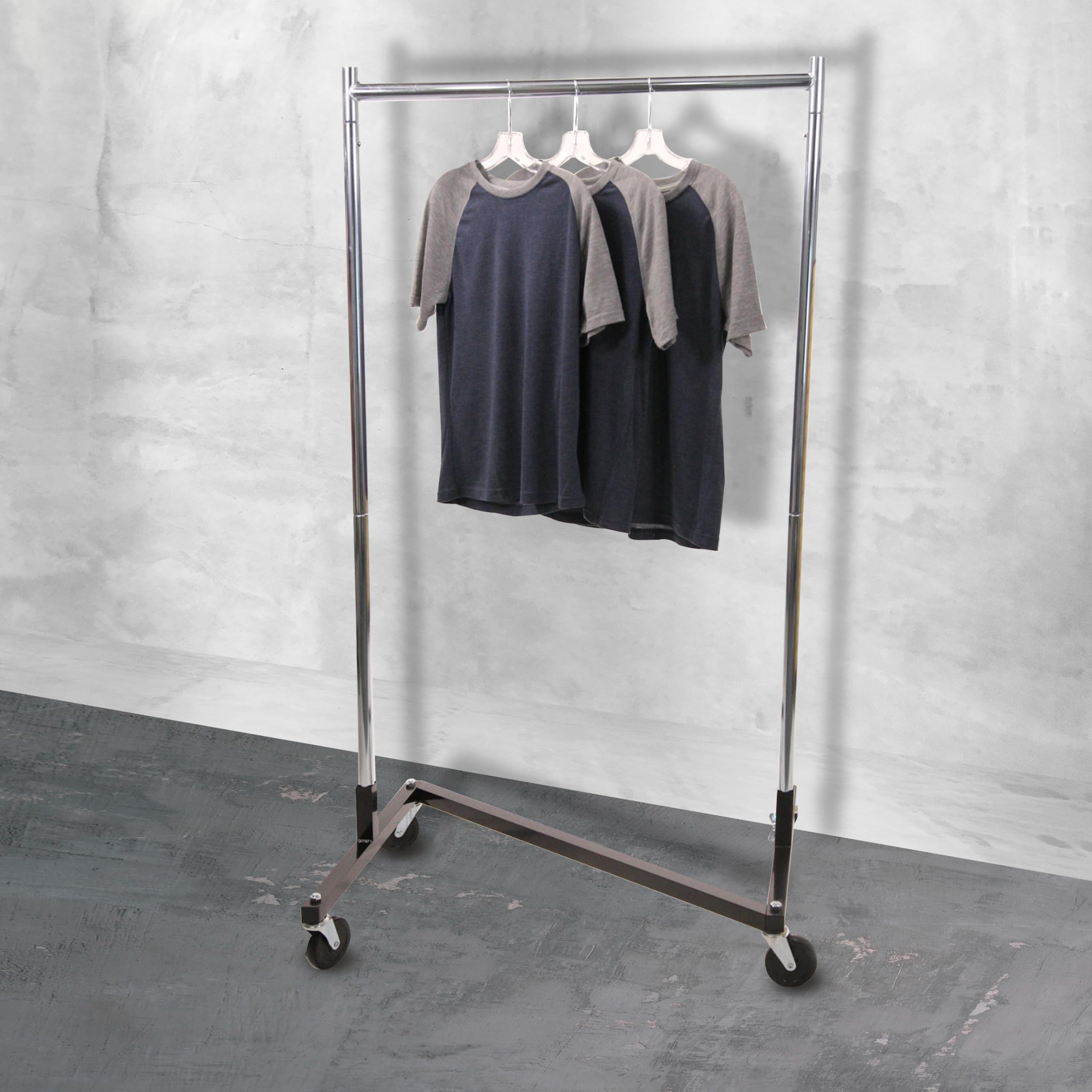 SSWBasics Heavy Duty Rolling Garment Rack - 36