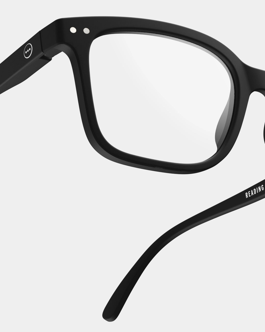 Premium #L Reading Glasses (Black) - Comfortable & Stylish Magnifying Eyewear for Reading, Working, and Computer Use - Perfect for Office, Home & Travel