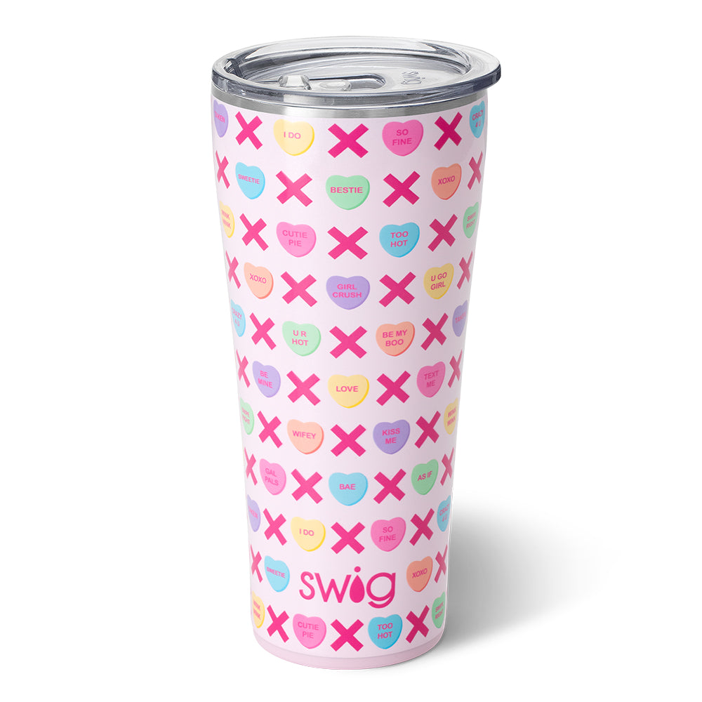 Be Mine 32oz Insulated Tumbler - Double Wall Vacuum Stainless Steel Travel Mug for Hot & Cold Drinks - Perfect for Coffee, Tea, Water - Ideal for Office, Gym, Camping & Road Trips