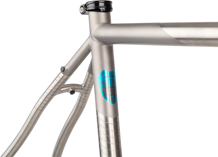All City Cosmic Stallion Ti Frameset - 700c Titanium Bike Frame (49cm) | Lightweight & Durable for Road Cycling, Commuting & Adventure Riding