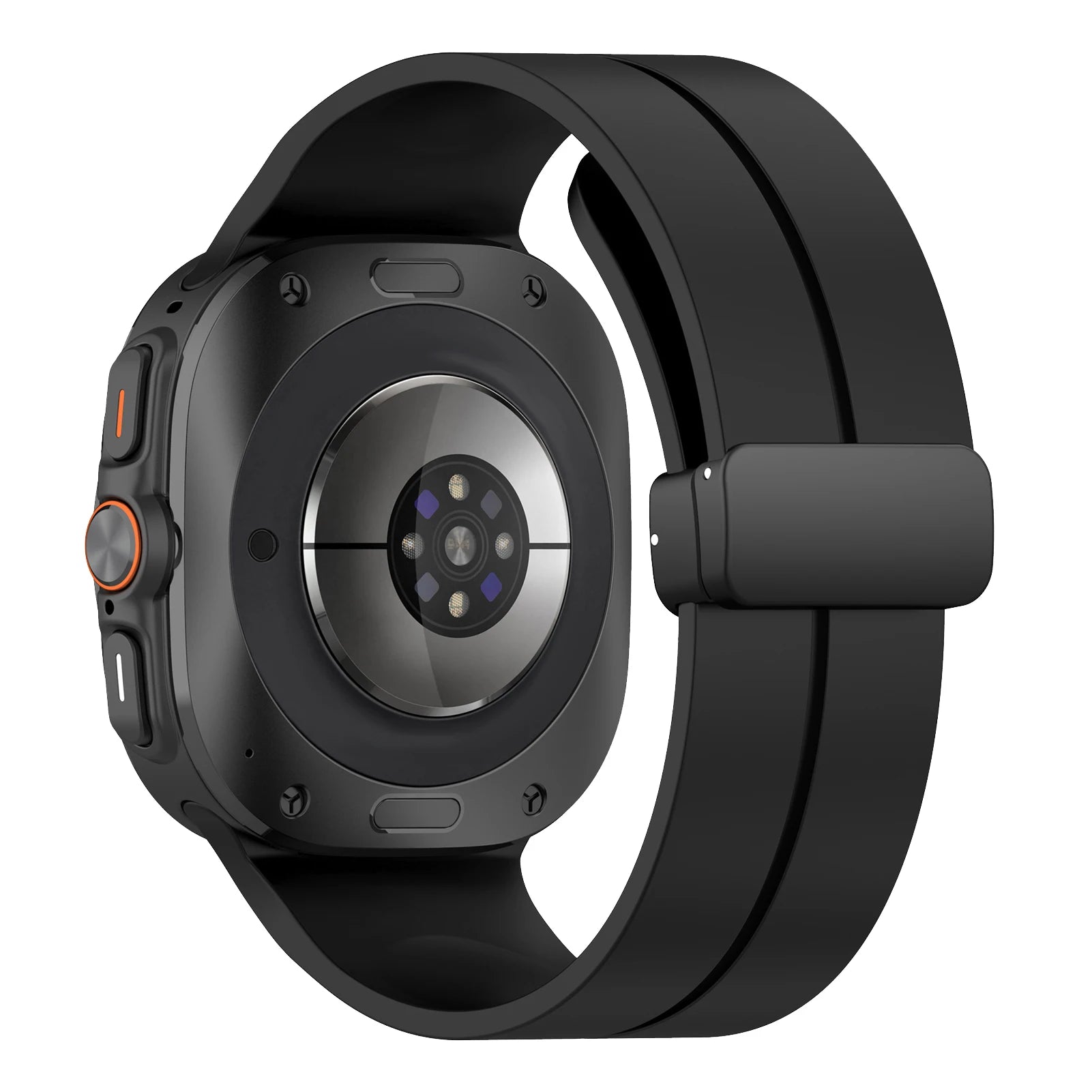Magnetic Silicone Band for Samsung Galaxy Watch Ultra - Durable, Comfortable Strap for Workout, Running & Outdoor Activities