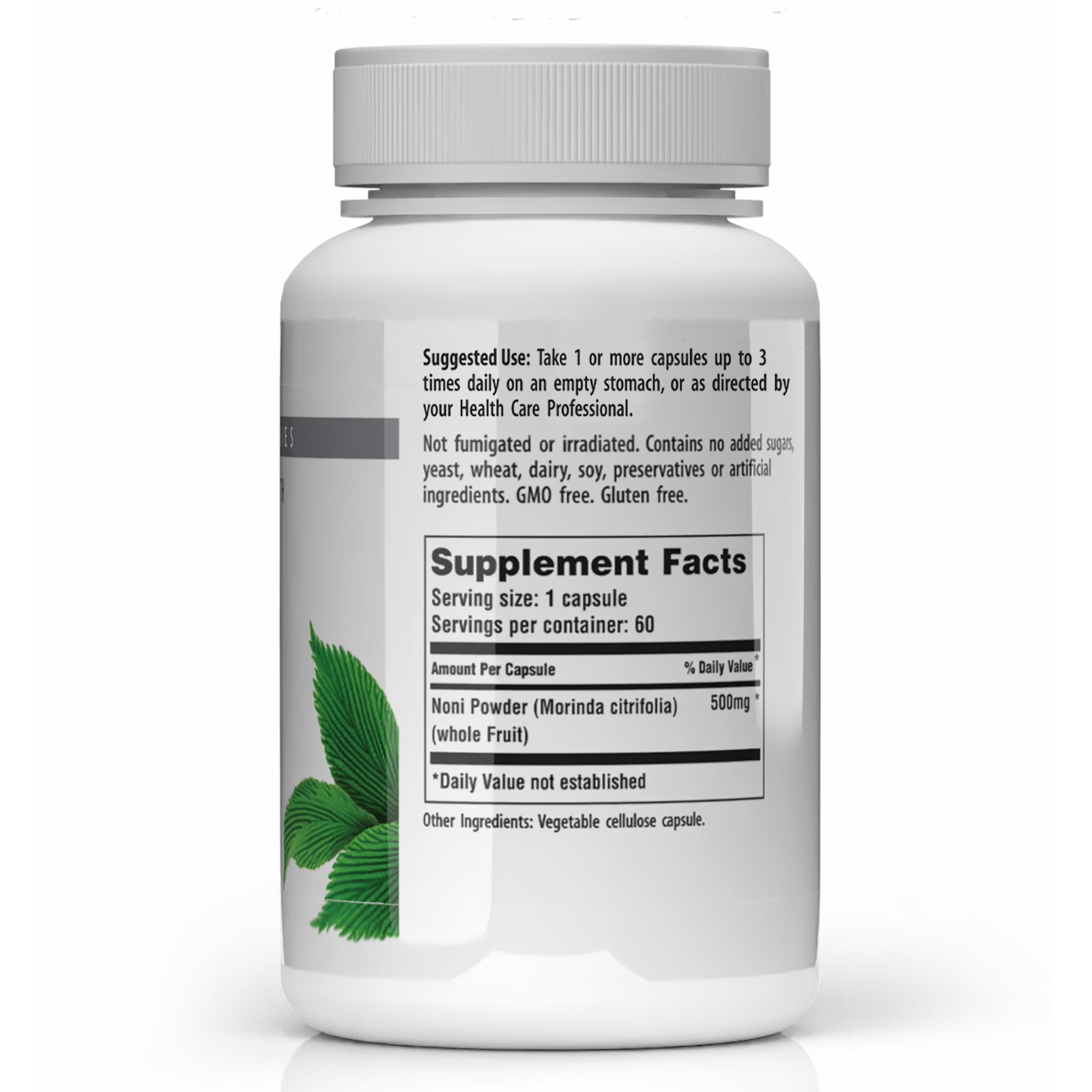 American Nutraceuticals Noni Capsules – 60 Count – 100% Pure Whole Fruit Powder – Natural Adaptogen for Energy Balance & Stress Relief – Supports Immune Health & Vitality – Perfect for Daily Wellness Routine & Active Lifestyle