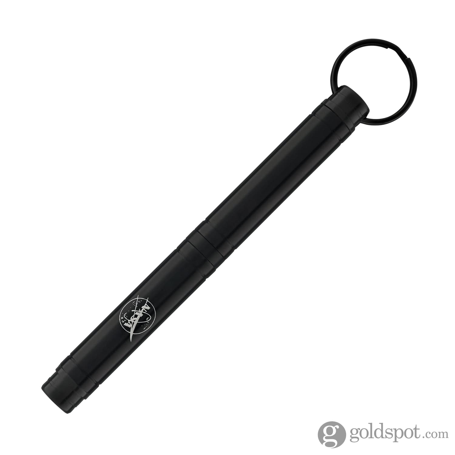 Fisher Space Pen Backpacker Ballpoint Pen - Black with NASA Logo - Compact & Reliable Writing Tool for Outdoor Adventures, Travel, and Everyday Use