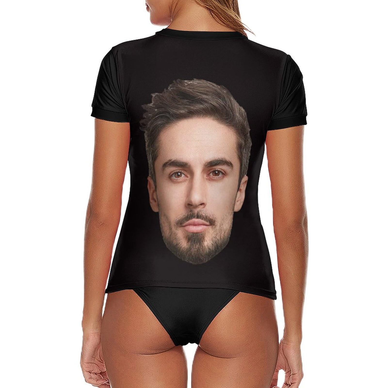 Custom Face Swimsuits for Women - Personalized One Piece Bathing Suits with Photo Print - Unique Beachwear for Pool, Vacation & Summer Outfits