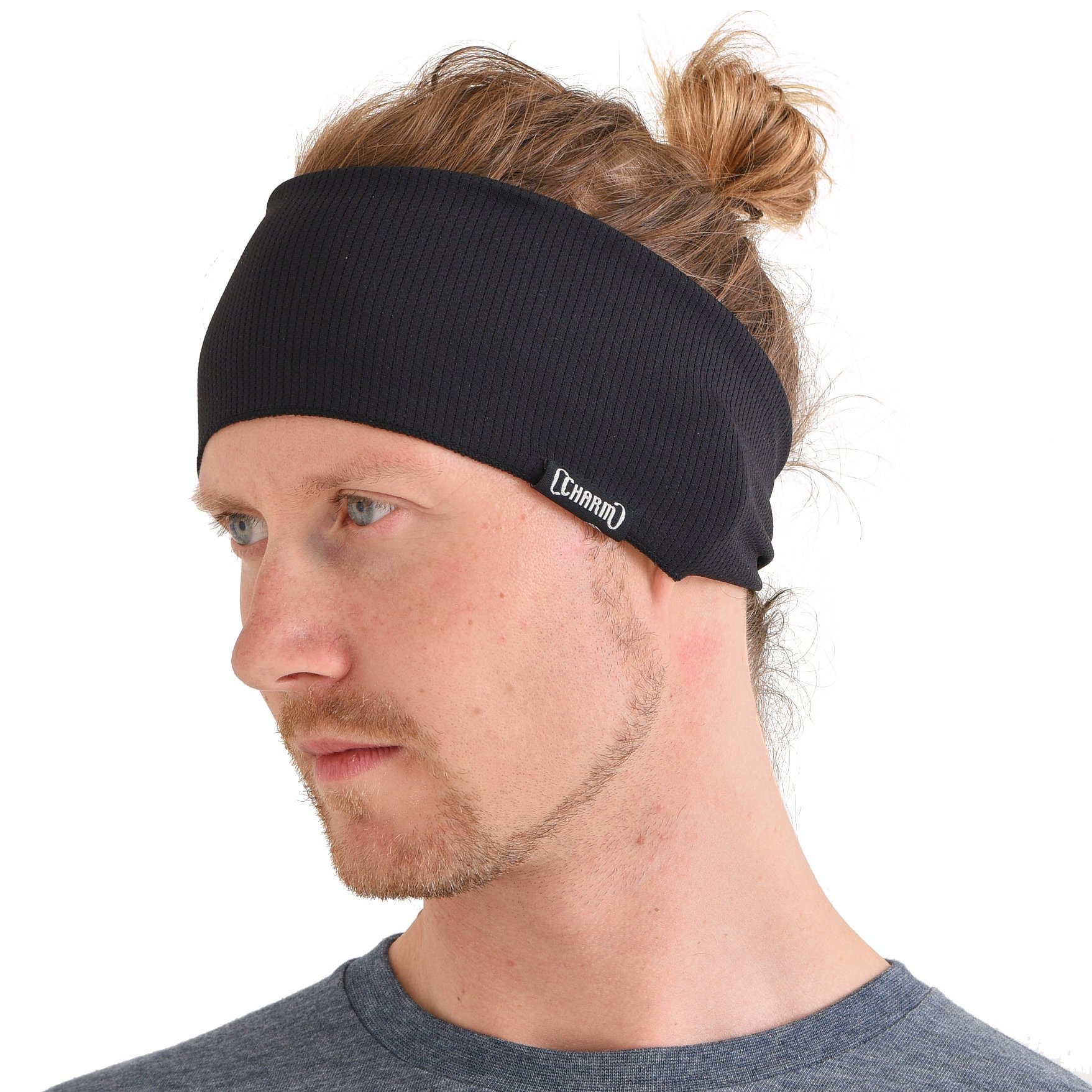 Moisture Wicking Sports Headbands for Men & Women - Lightweight Yoga, Crossfit & Running Head Wraps - Breathable Workout Sweatbands for Gym, Tennis & Outdoor Activities