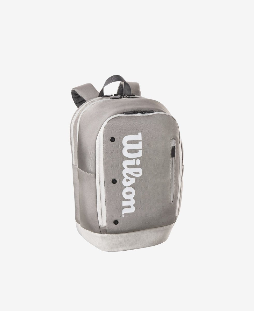 Wilson Tour Backpack - Durable Tennis & Sports Bag for Men & Women - Stone Color - Perfect for Gym, Travel & School