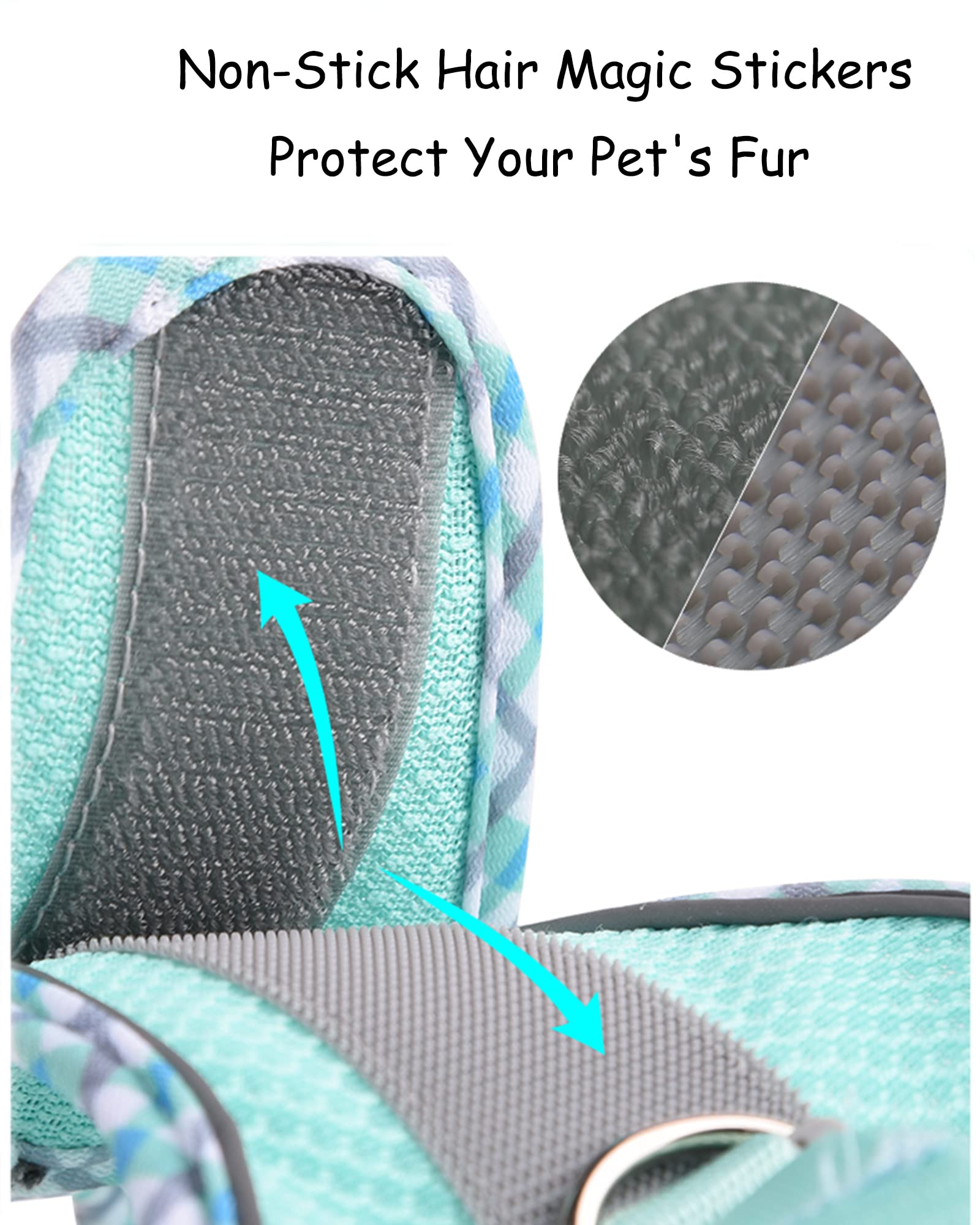 No-Pull Dog Harness for Small/Medium Dogs - Walking & Training Set (Black)