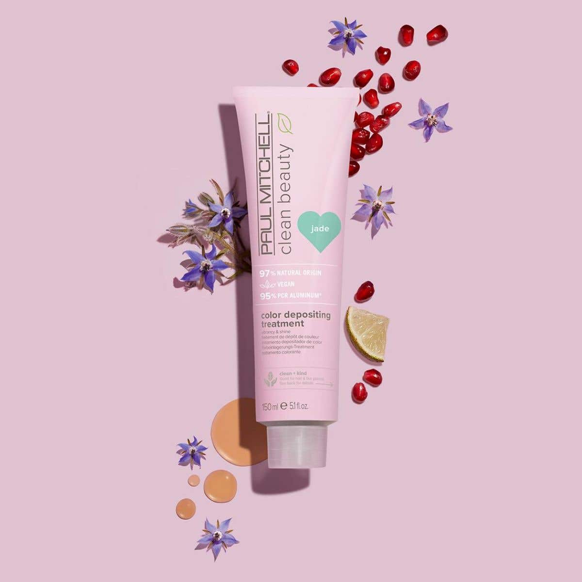 Clean Beauty Color Depositing Hair Treatment - Vegan & Cruelty-Free Semi-Permanent Hair Color for Brunettes & Blondes | Perfect for At-Home Salon Results & Special Occasions