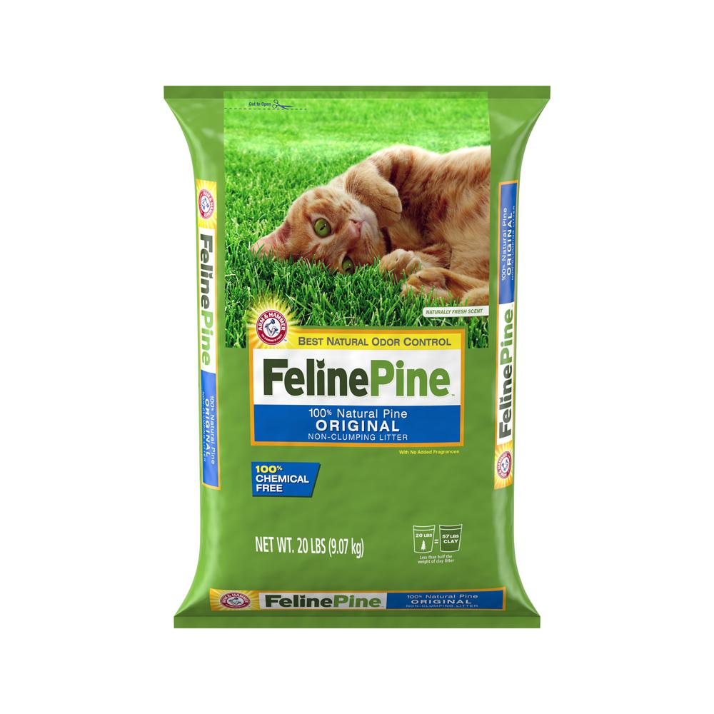 Natural Pine Cat Litter - Eco-Friendly, Odor Control, Dust-Free for Kittens & Adult Cats | Perfect for Home, Apartment & Multi-Cat Households