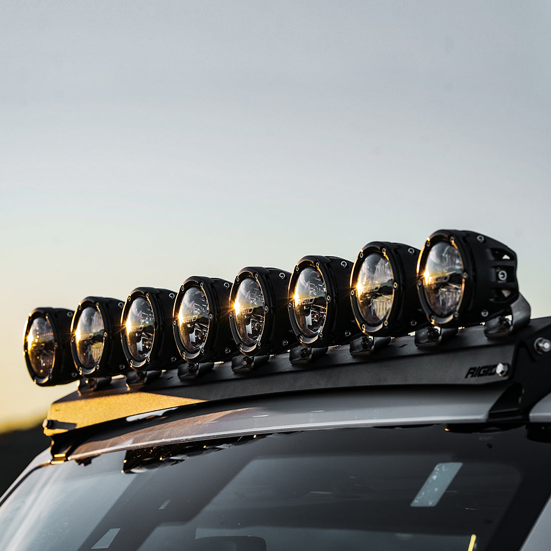 2021-2023 Ford Bronco Rigid Roof Rack Cargo Carrier | Heavy-Duty Aluminum Roof Pod Mount for Adventure Gear & Camping Equipment | Perfect for Road Trips, Outdoor Expeditions & Overlanding