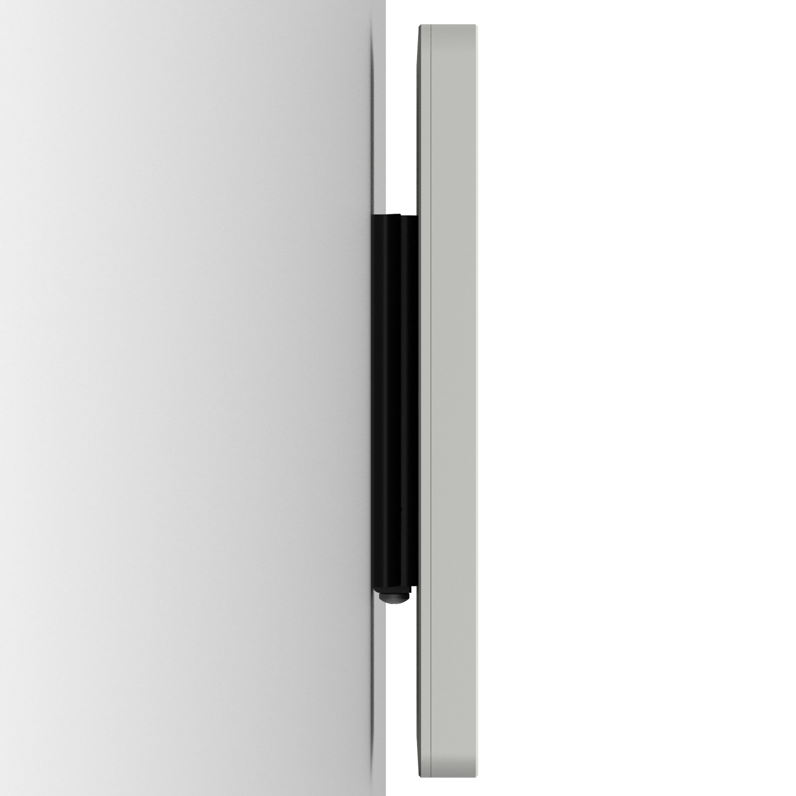 VidaMount Light Grey iPad Wall Mount Enclosure & Fixed VESA Slim Bracket Bundle - Compatible with iPad 2/3/4 | Perfect for Home, Office & Retail Digital Signage Displays