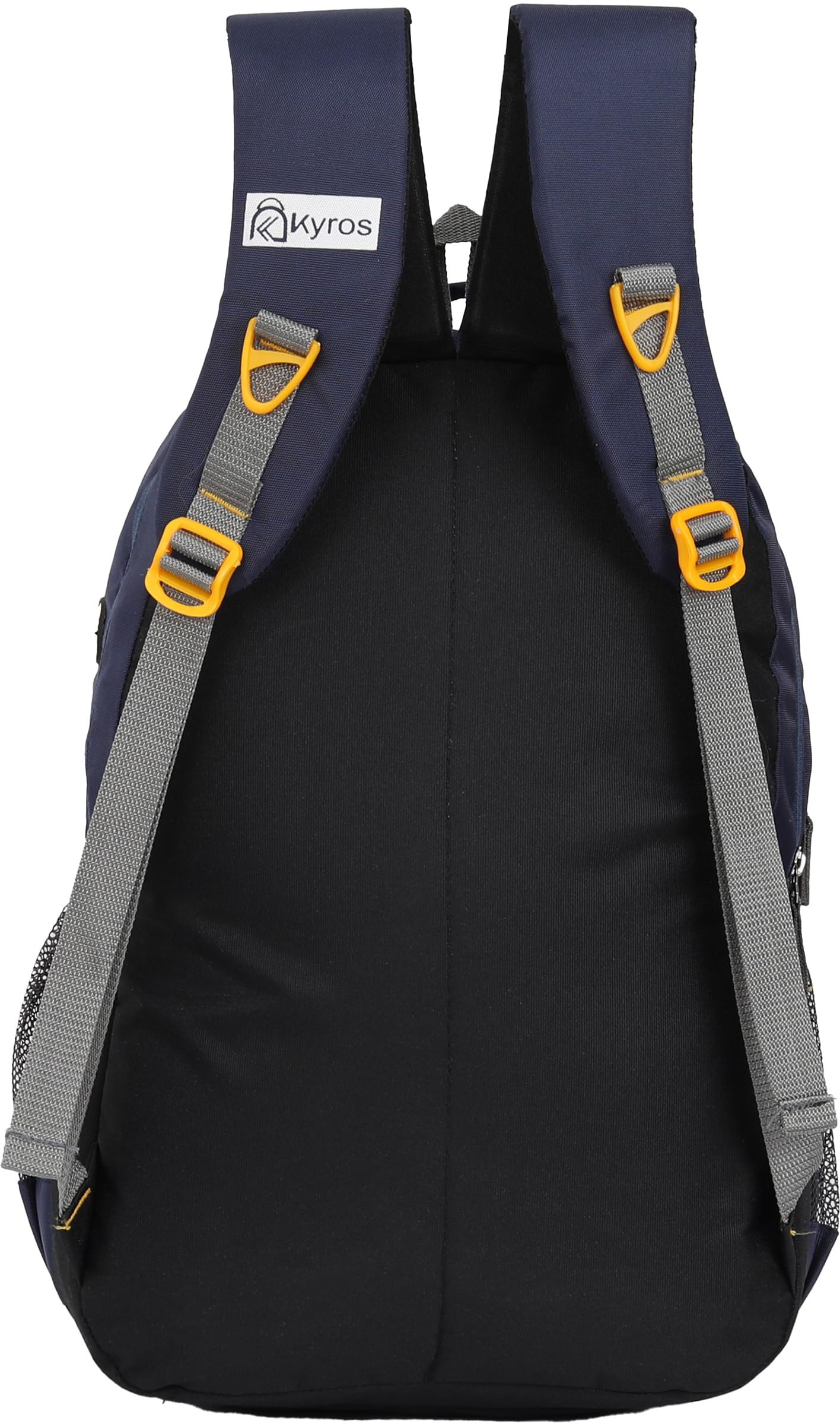 Kyros 35L Unisex Casual Polyester Backpack - Lightweight School Bag for Women, Men, Boys & Girls - Water-Resistant Travel Backpack (Blue) - Perfect for College, Hiking, Work & Daily Commute