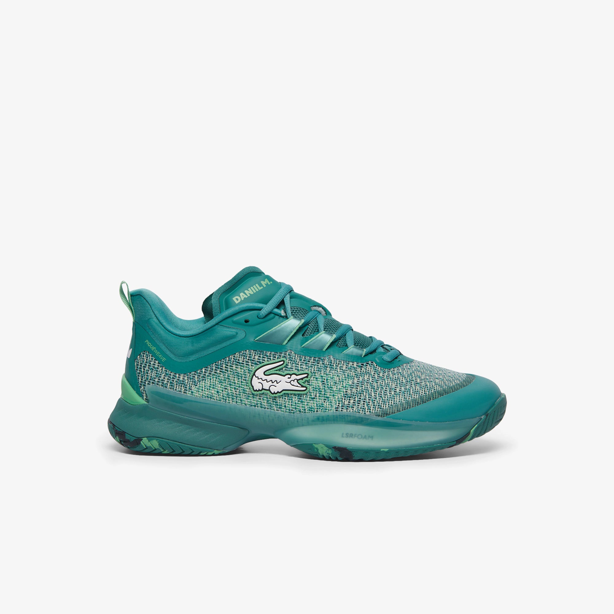 Lacoste Men's AG LT23 Ultra x Daniil Medvedev Tennis Shoes - Green Performance Sneakers for Men | Perfect for Court Play & Casual Wear