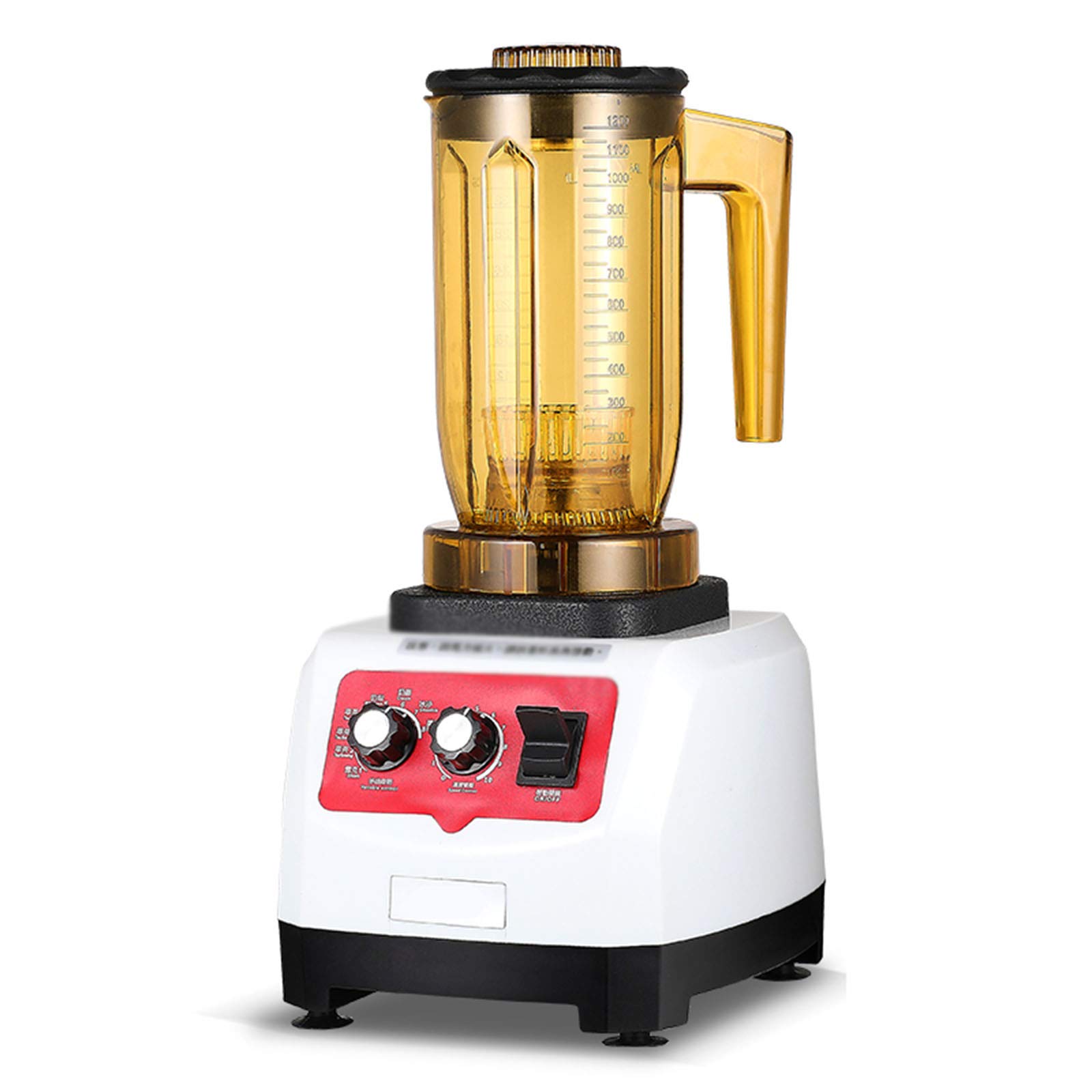 PZJ 1200W Personal Blender for Smoothies, Juices & Shakes - 1200ml BPA-Free Container, Easy to Clean (18.5x19.5x40cm) - Perfect for Kitchen, Office, Gym & Travel Use