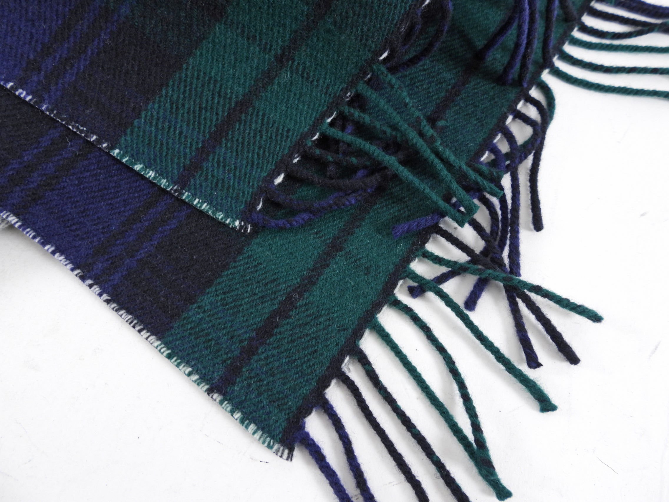 Balenciaga Green Check Wool Oversized Logo Scarf - Luxury Winter Fashion Accessory for Women & Men - Perfect for Cold Weather, Travel & Street Style