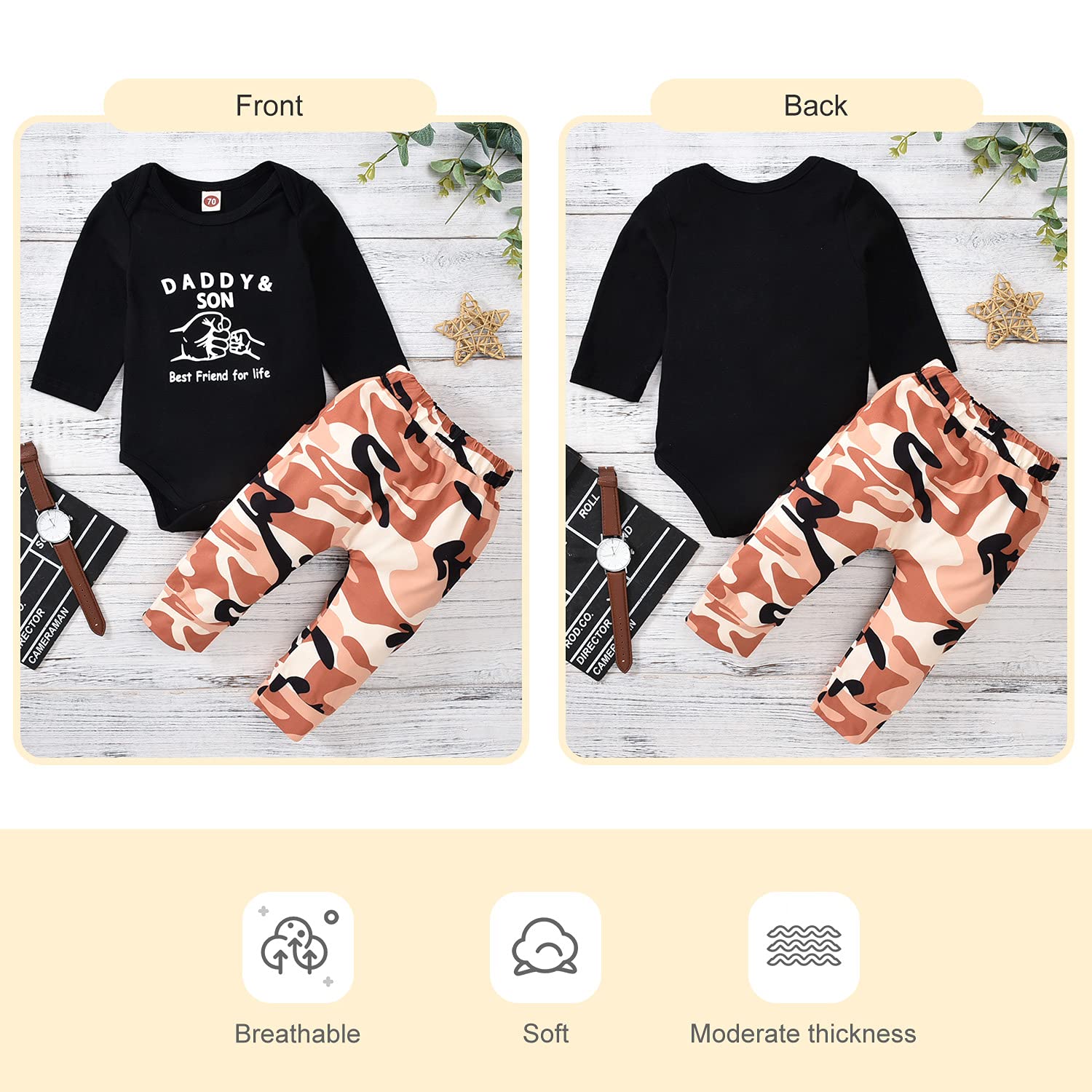 Unutiylo Preemie Baby Boy Clothes - Soft Newborn Outfits for 0-3 Months | Perfect for Hospital, Photo Shoots & First Outings