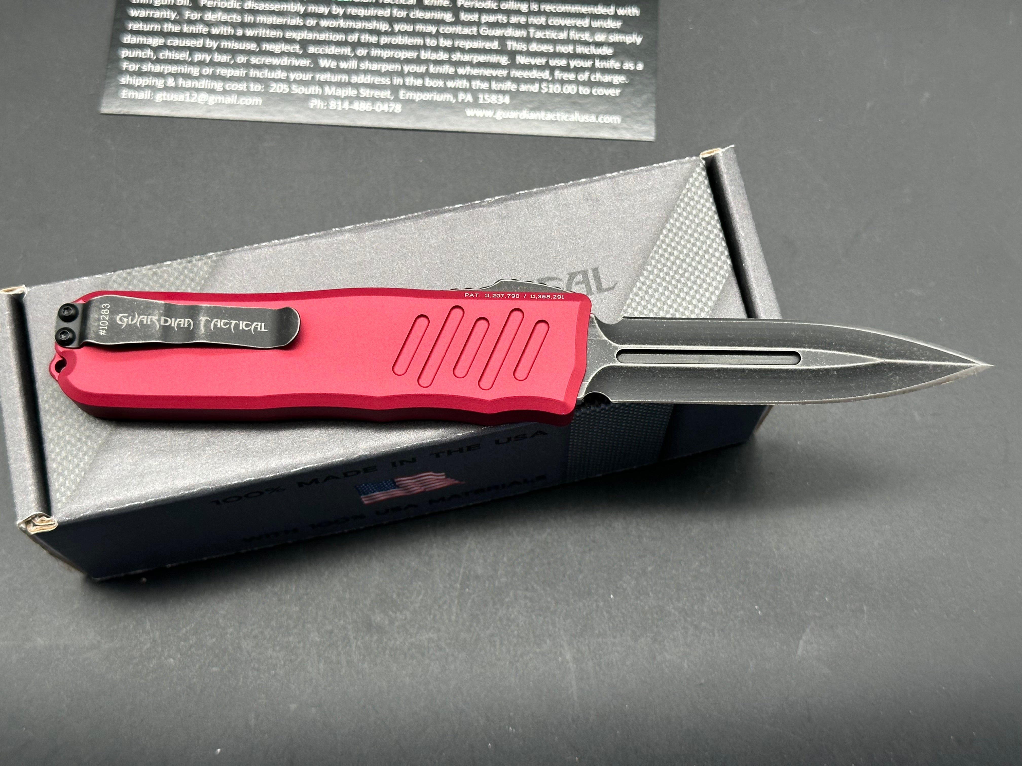 Guardian Tactical RECON 035 OTF Automatic Knife 3.3