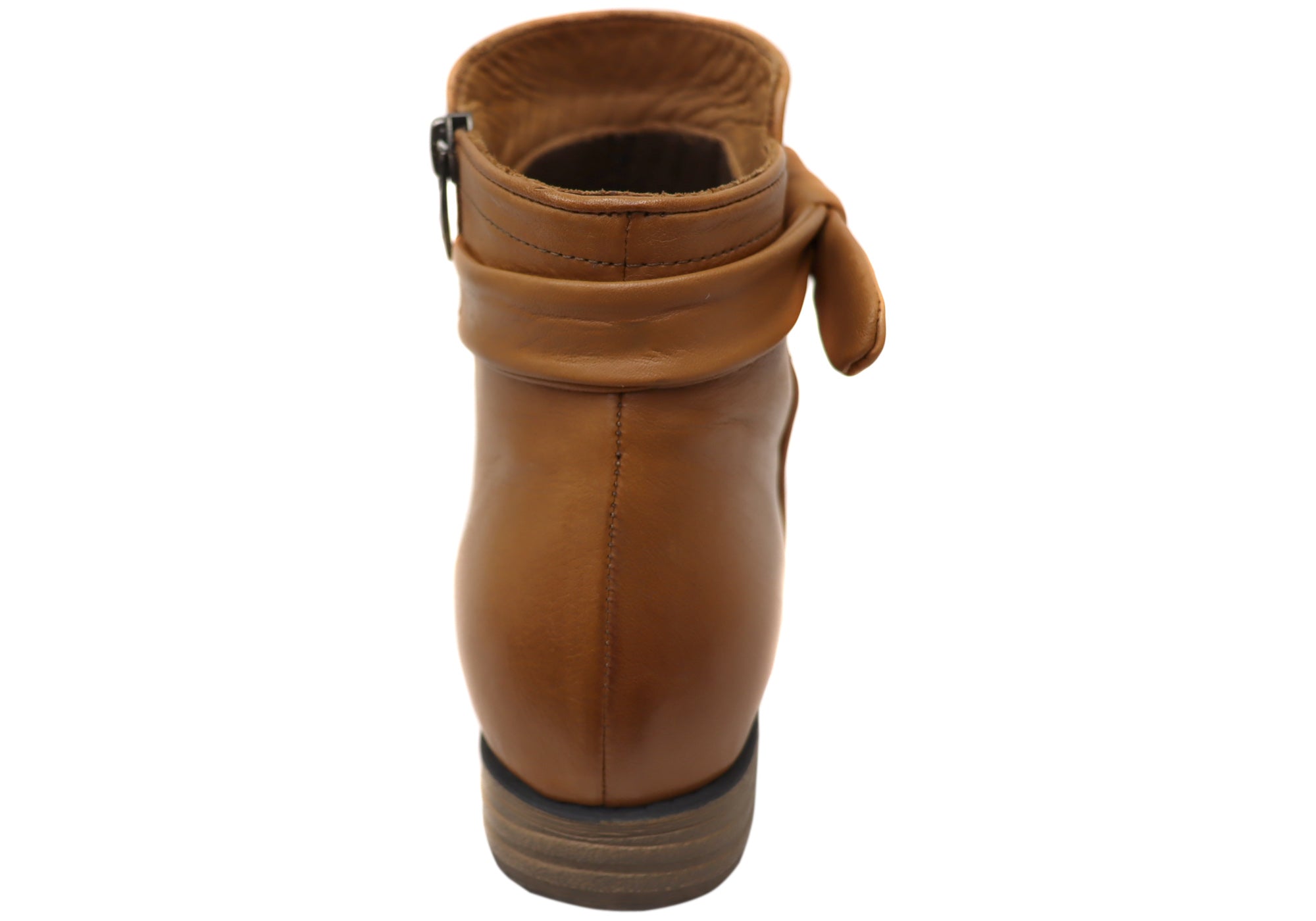 Orizonte Devo Women's European Comfortable Leather Ankle Boots - Stylish & Cushioned for Work, Travel & Everyday Wear