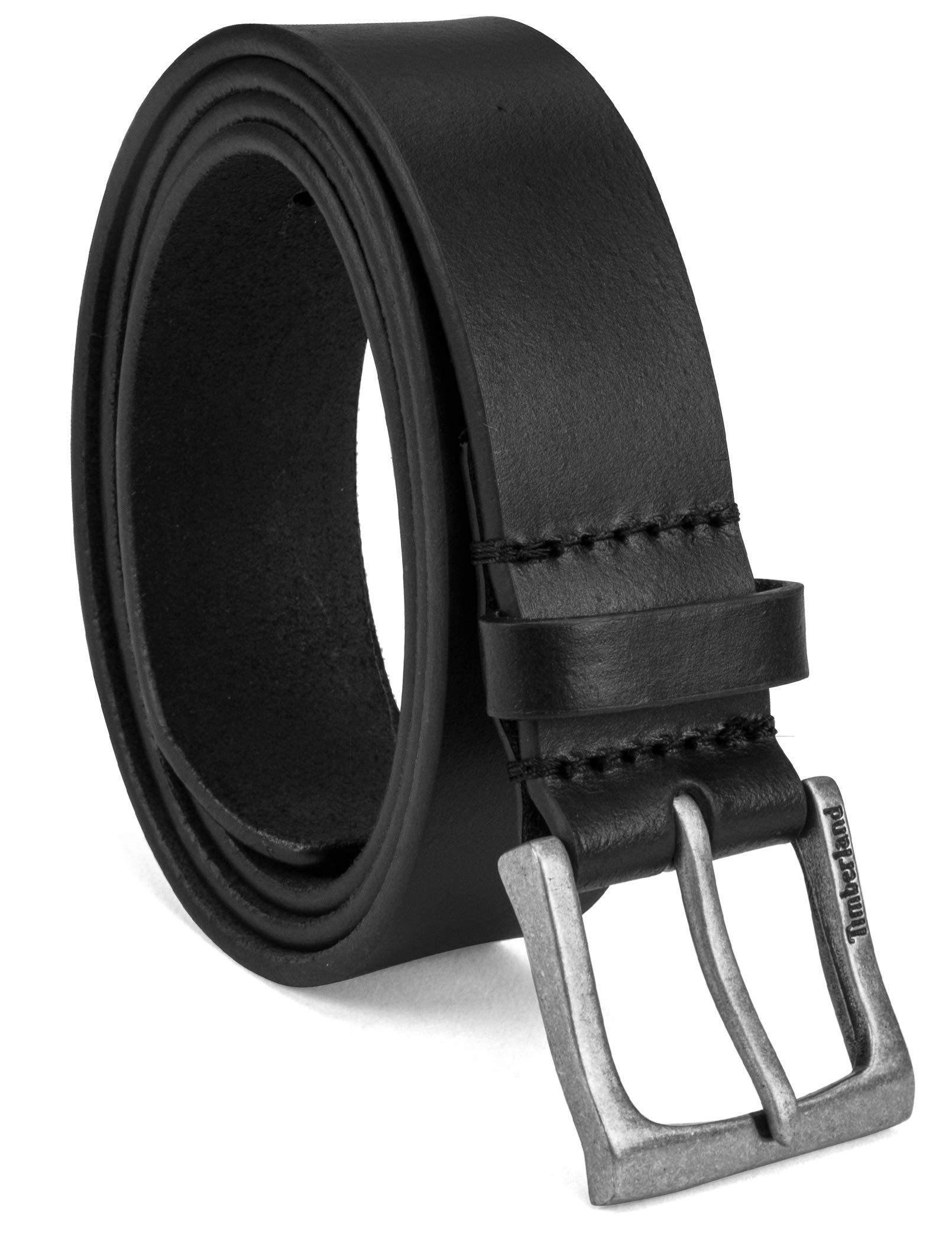 Timberland Men's Classic Leather Jean Belt 1.4 Inches Wide - Big & Tall Sizes - Perfect for Casual & Outdoor Wear