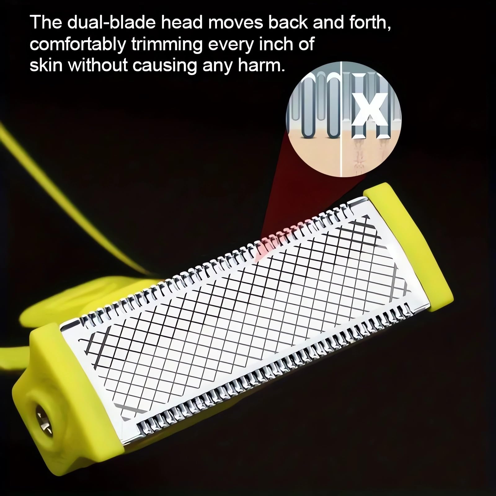 2024 Wet & Dry Electric Shaver for Men & Women - Rechargeable Waterproof Beard Trimmer, Mustache & Body Hair Razor for Face, Leg & Body Shaving | Perfect for Travel, Gym & Daily Grooming Routine