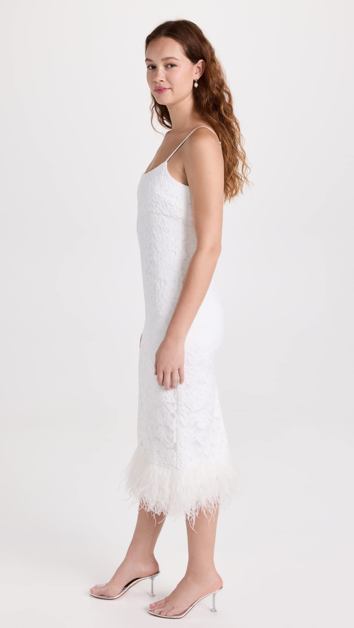 LIKELY Women's Midi Mari Dress - Flowy Boho Summer Dress with Puff Sleeves, Perfect for Beach Vacations, Date Nights & Casual Outings