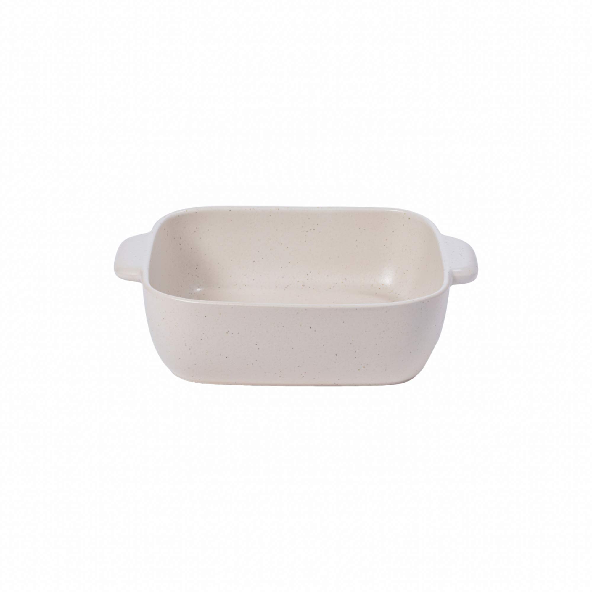 Casafina 12-Inch Square Ceramic Baking Dish - Vanilla | Oven & Dishwasher Safe Bakeware | Non-Toxic Glaze | Restaurant Quality Dinnerware | Perfect for Casseroles, Lasagna & Desserts