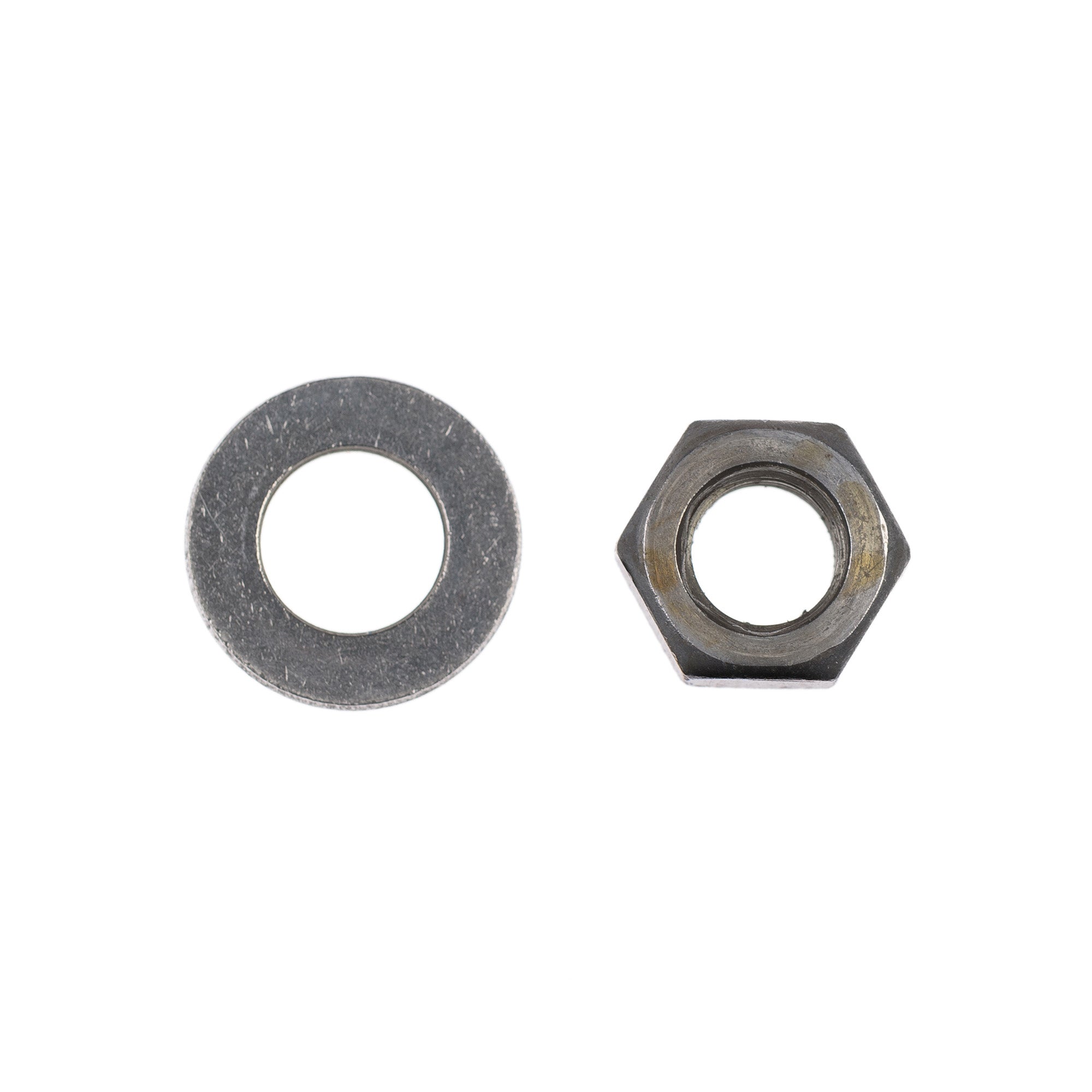 Leon Paul Reel Nut and Washer for Axle - Replacement Parts for Fishing Reel Repair - Perfect for Saltwater & Freshwater Fishing Gear Maintenance