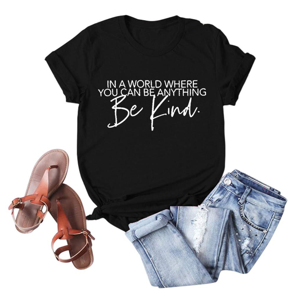 Women's Short Sleeve Graphic T-Shirt - Cute Printed Summer Casual Tee for Everyday Wear | Perfect for Outings, Beach Trips & Relaxing