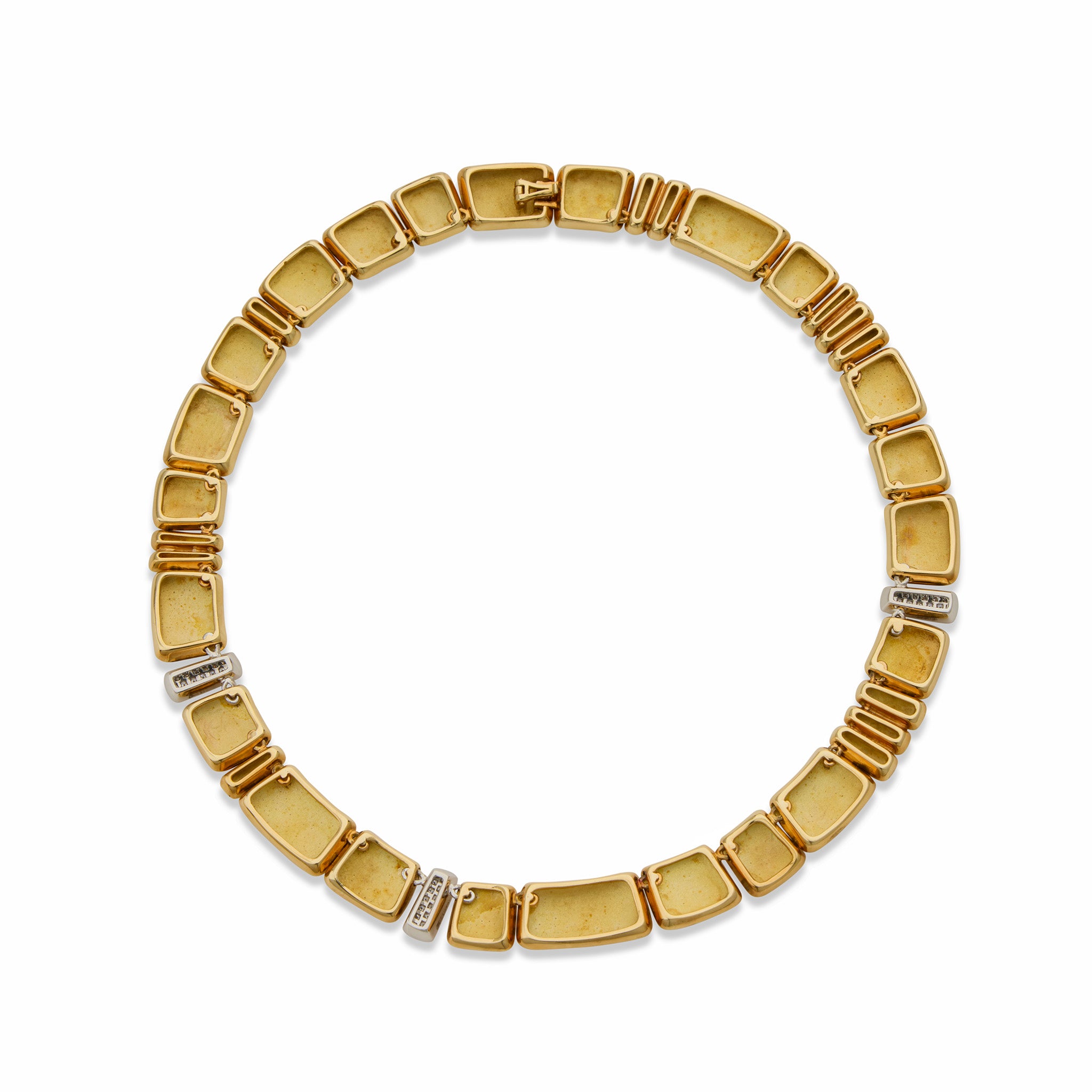Angela Cummings for Tiffany & Co. 18K Gold Asymmetrical Necklace - Elegant Statement Jewelry for Women, Perfect for Weddings, Parties & Special Occasions
