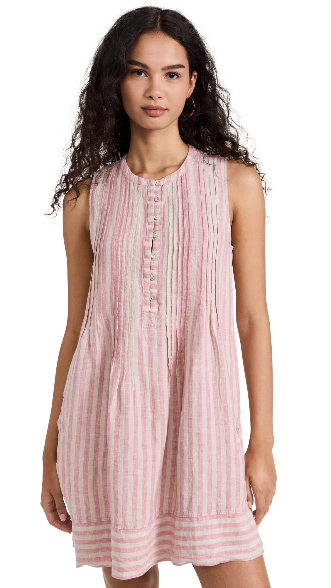 Faherty Women's Isha Dress - Flowy Boho Maxi Dress with Pockets, Lightweight & Breathable for Summer - Perfect for Beach Vacations, Brunch Dates, and Casual Outings