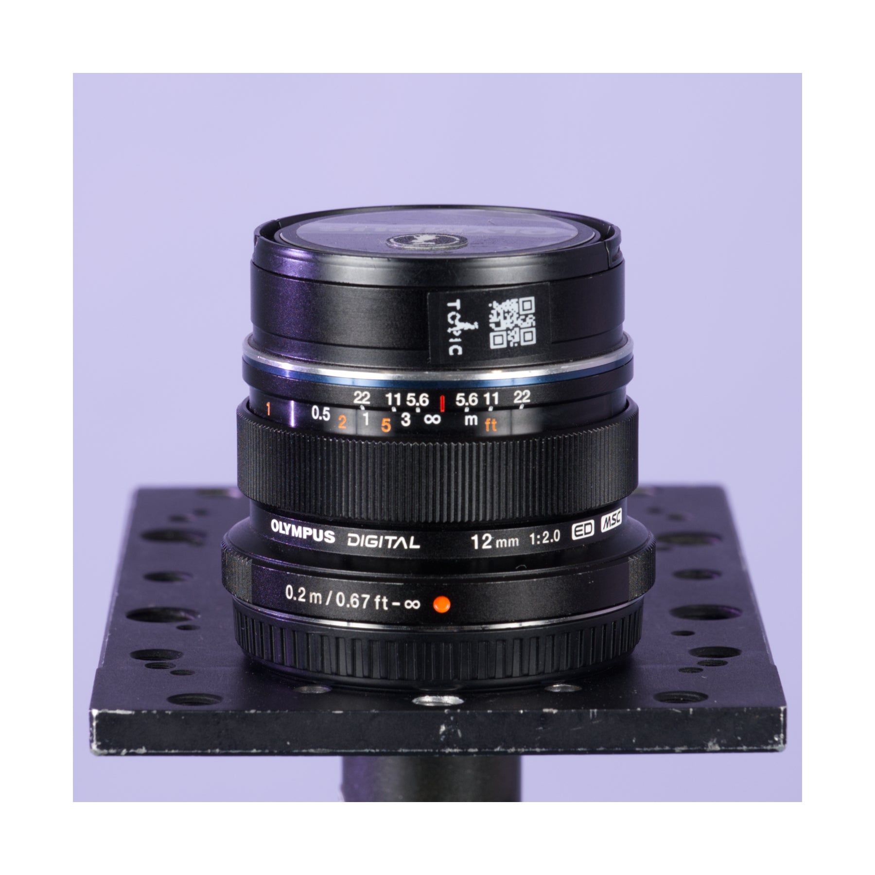 Olympus M.Zuiko Digital ED 12mm f/2.0 Lens (Black) - Fast Prime Wide-Angle Lens for Micro Four Thirds Cameras - Perfect for Landscape, Street & Low-Light Photography