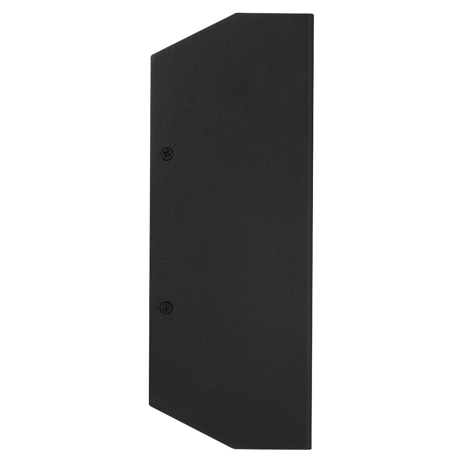 Amora 6 Inch LED Outdoor Wall Sconce - Black Finish - Waterproof Exterior Light Fixture for Porch, Patio, Garage & Garden Lighting