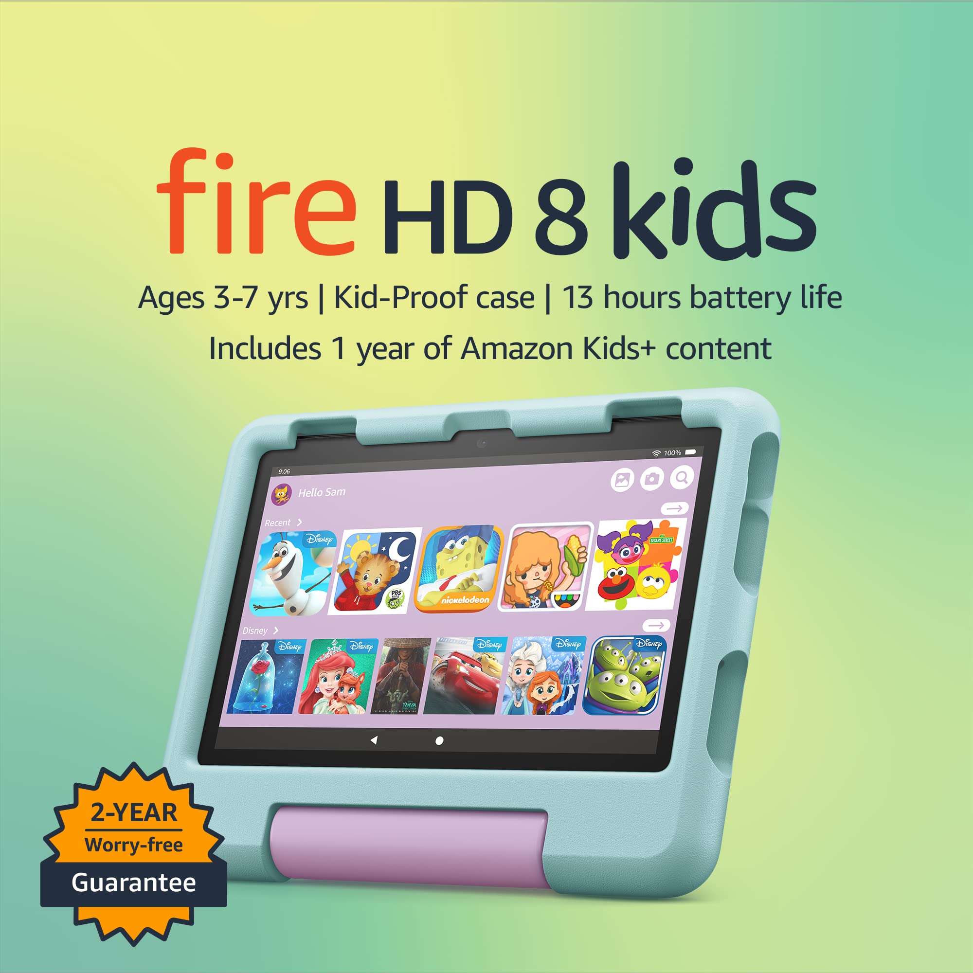 Amazon Fire HD 8 Kids Tablet (2022) - 8