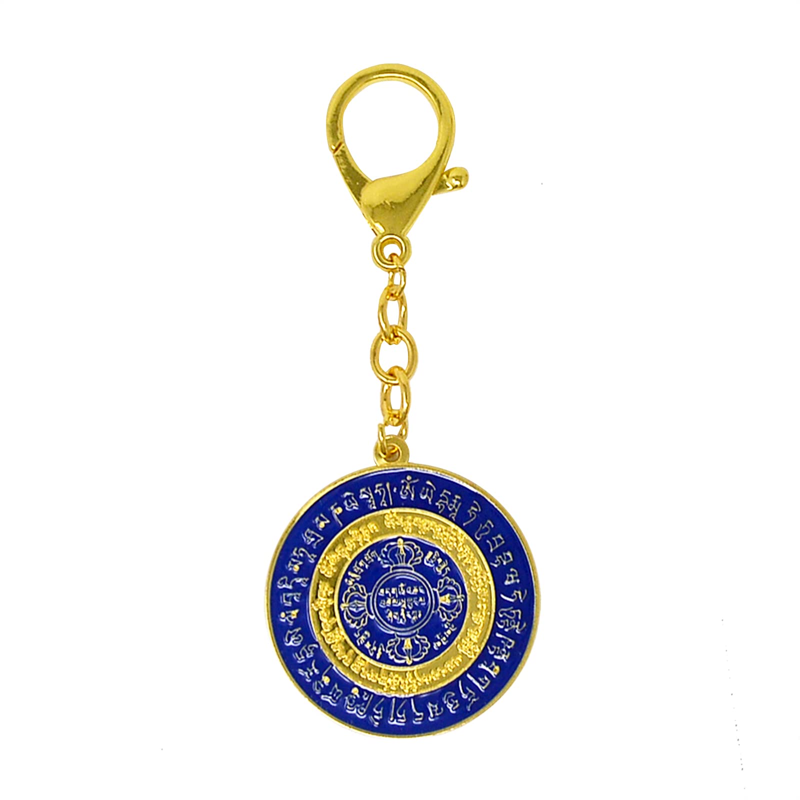 Feng Shui Amulet Keychain - Lucky Charm for Protection & Positive Energy - Feng Shui Life Force W4941 - Perfect for Home, Office, and Travel Accessories