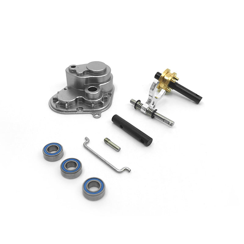 Metal Device Cover Plate Brake Caliper Door Hinges LED Luggage Rack for CAPO 1/6 SIXER1 RC Crawler Car - 2WD/4WD Transfer Case Upgrade Parts - Perfect for Off-Road Crawling & Scale Model Customization
