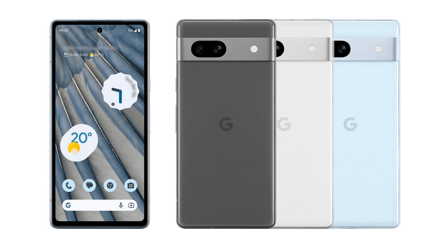 Google Pixel 7A 128GB 8GB RAM Unlocked Smartphone - GSM International Version (New) - Perfect for Travel, Photography & Everyday Use