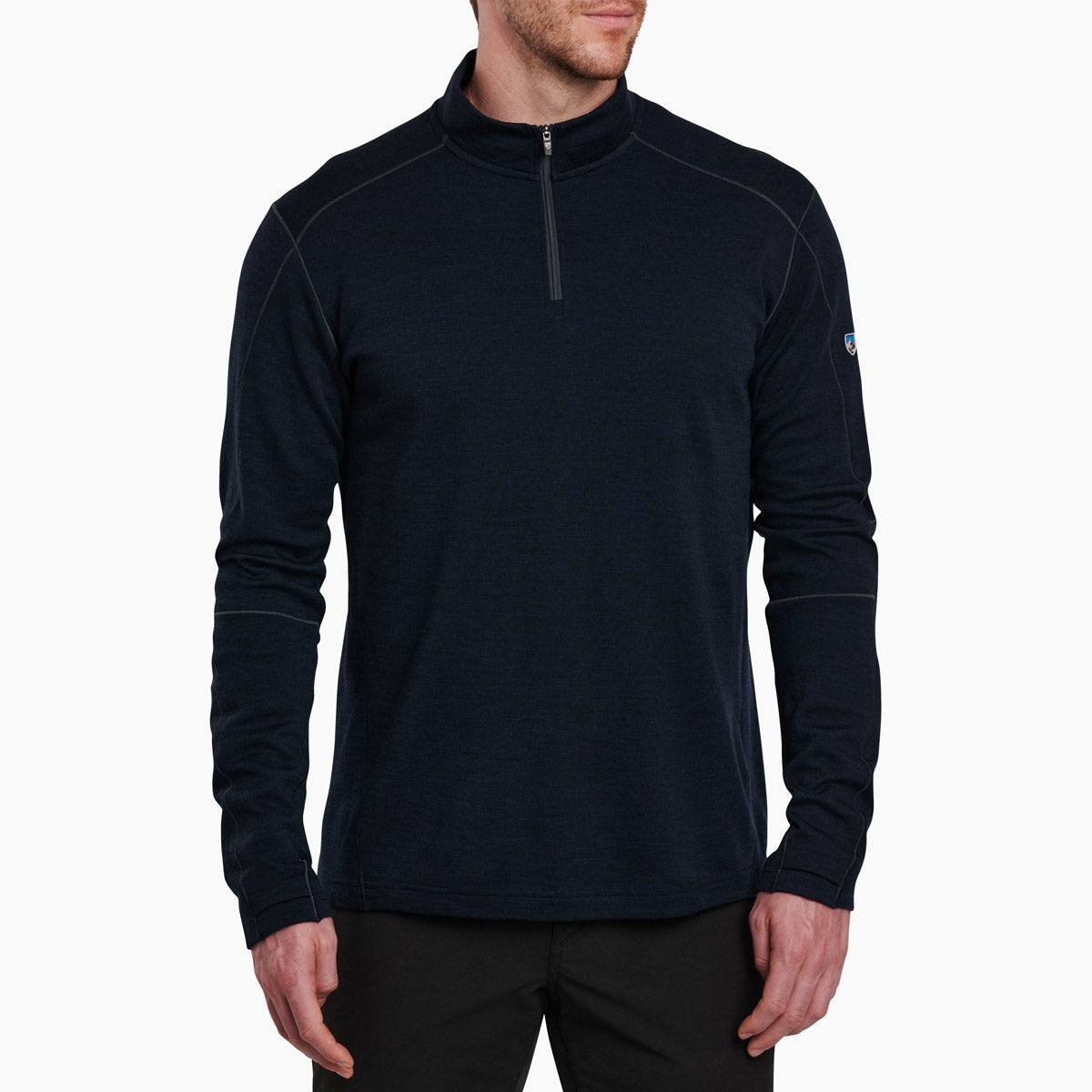 Men's Invigoratr Merino 1/4 Zip Sweater - Lightweight Thermal Base Layer for Hiking & Outdoor Activities