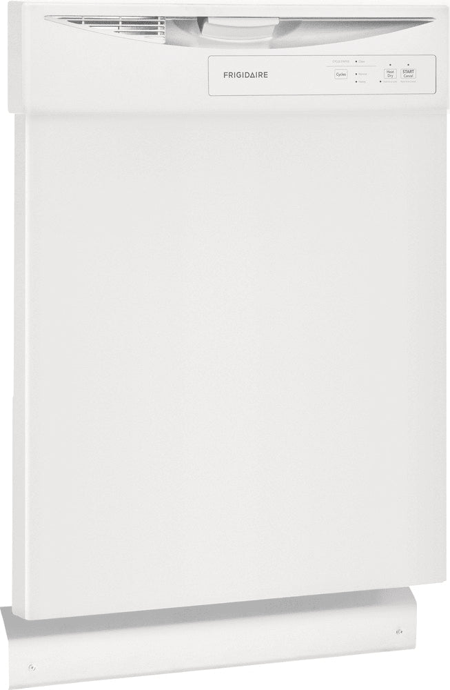 Frigidaire FDPC4221AW 24 Inch Built-In Dishwasher in White - Energy Efficient, Quiet Operation for Modern Kitchens